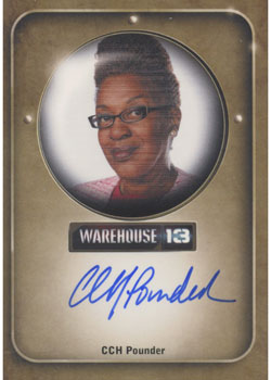 CCH Pounder as Mrs. Irene Frederic Autograph card