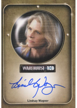 Lindsay Wagner as Dr. Vanessa Calder Autograph card