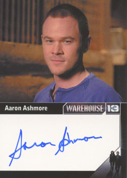 Aaron Ashmore as Steve Jinks Autograph card