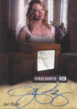 Jeri Ryan as Amanda Autograph Autographed Relic Card 4 Box Incentive