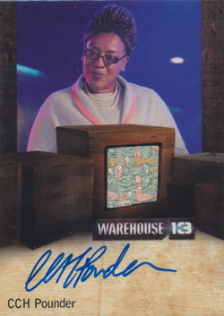 CCH Pounder as Mrs. Irene Frederic Autograph Relic card