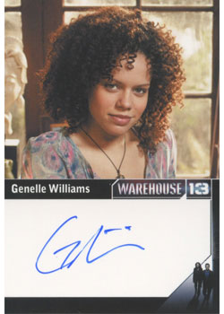 Genelle Williams as Leena Autograph card