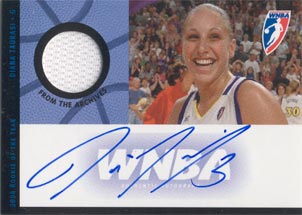 Diana Taurasi Signed Relic/Jersey Card Multi-Case Incentive Card