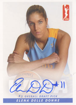 Elena Delle Donne Autograph card