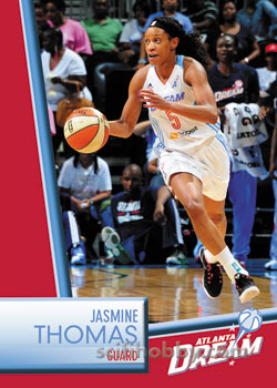 Jasmine Thomas Base card
