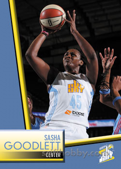 Sasha Goodlett Base card