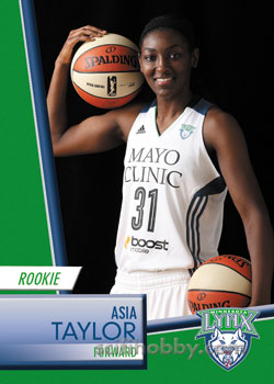 Asia Taylor - Rookie Base card