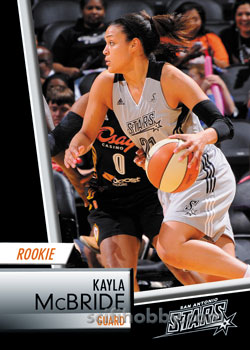 Kayla McBride - Rookie Base card