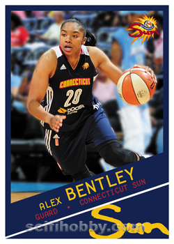 Alex Bentley Base card