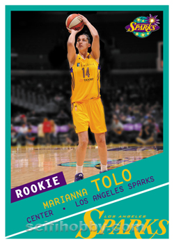 Marianna Tolo - Rookie Base card