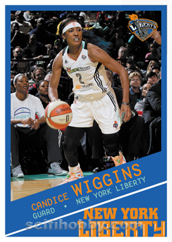 Candice Wiggins Base card