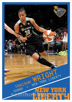 Tanisha Wright Base card
