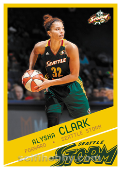 Alysha Clark Base card