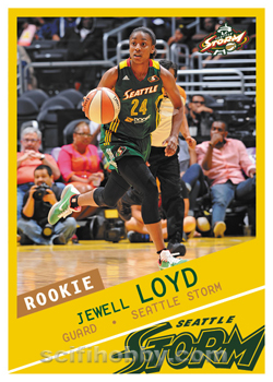 Jewell Loyd - Rookie Base card