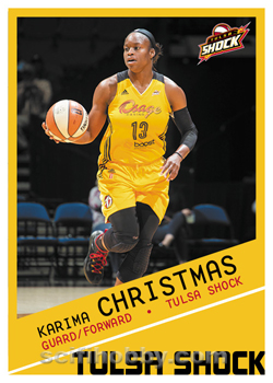 Karima Christmas Base card