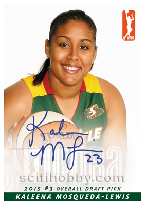 Kaleena Mosqueda-Lewis - Rookie Autograph card