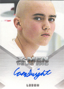 Cameron Bright as Leech Autograph card