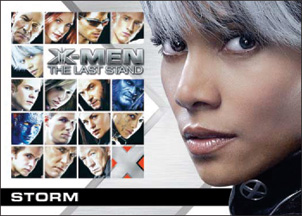 Halle Berry as Storm X-Men: The Last Stand Casting Call card