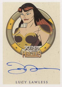 Lucy Lawless as Xena Autograph card