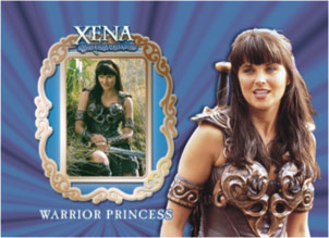 Lucy Lawless as Xena Xena Gallery card