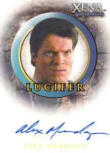 Alex Mendoza as Lucifer Autograph card