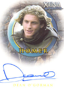 Dean O'Gorman as Homer Autograph card